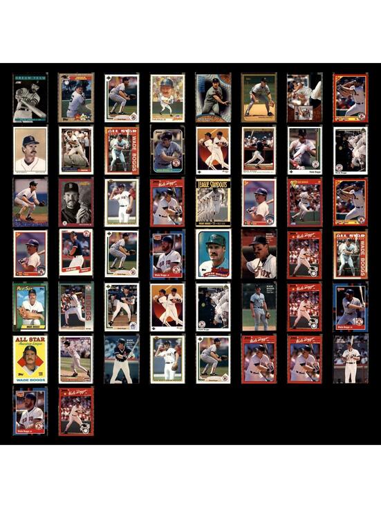 Other - Wade Boggs Lot 50 Baseball Cards 1991 Score Dream Team Boston Red Sox Set MLB NM